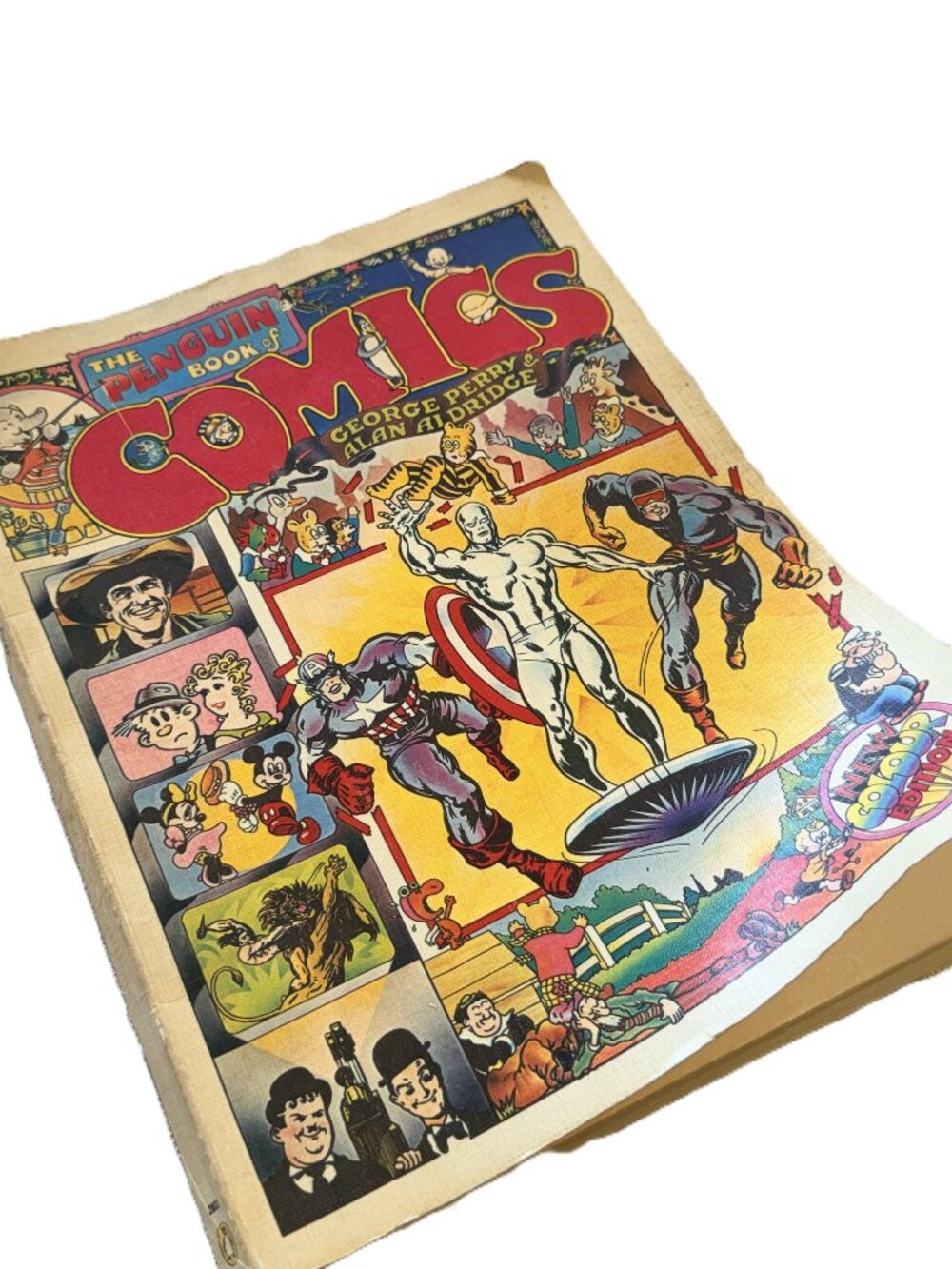 Penguin Book of Comics Perry Aldridge 1971 Illustrated History PB